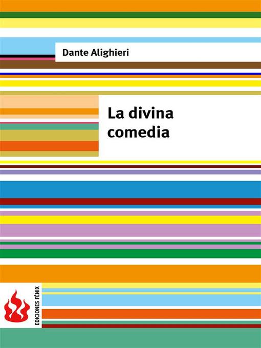 Title details for La divina comedia (low cost). Edición limitada by Dante Alighieri - Available